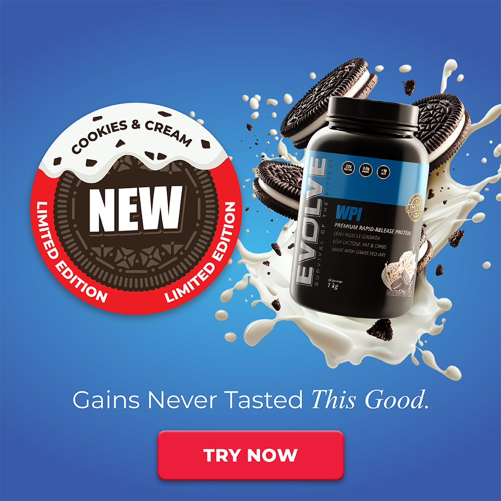 LIMITED EDITION EVOLVE WPI | Cookies & Cream 1kg