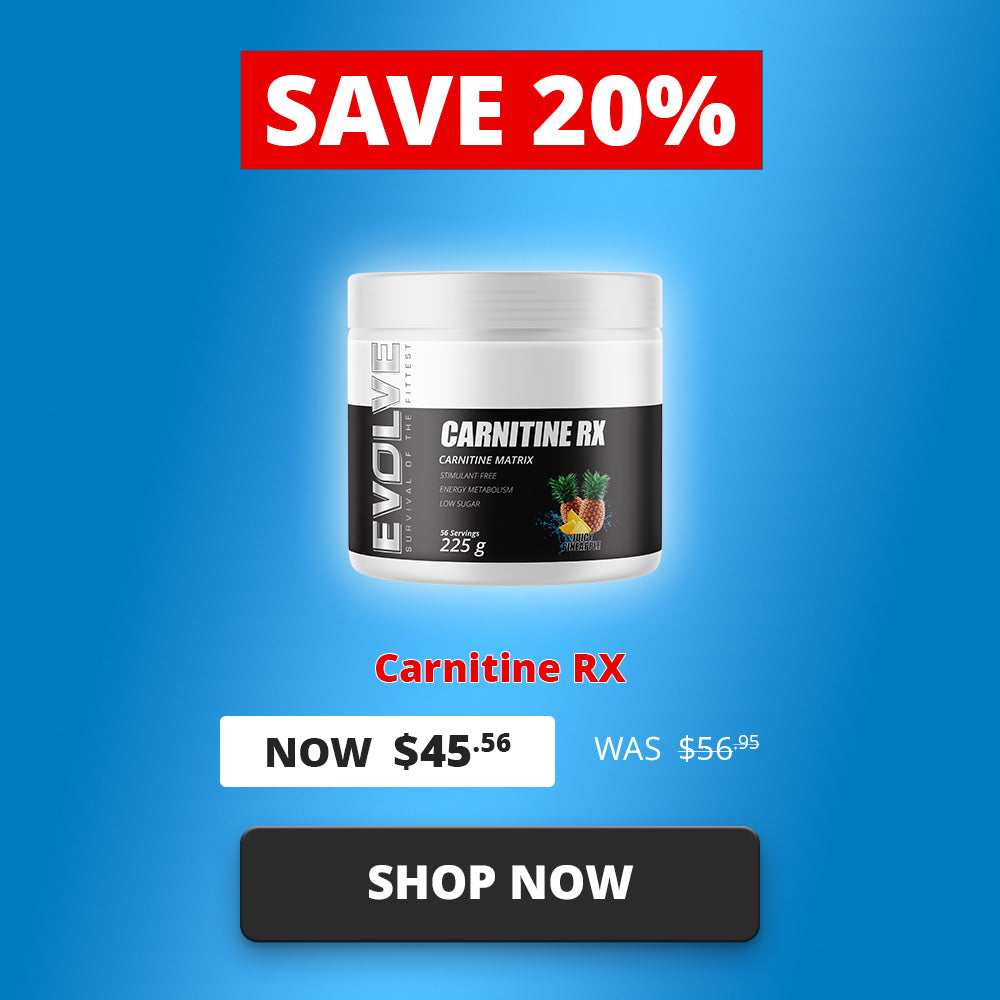 evolve l carnitine Evolve Nutrition
