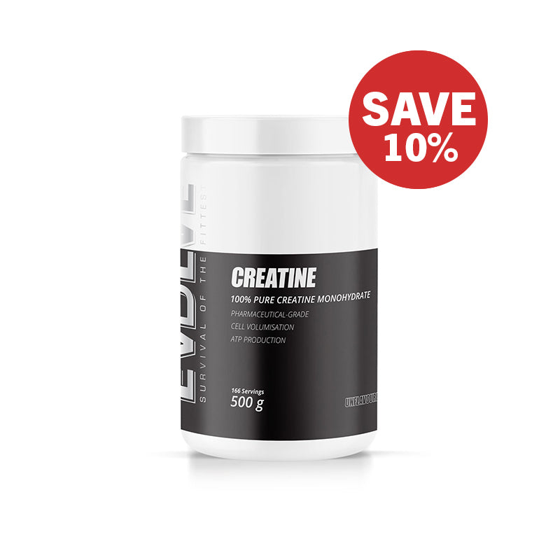 SAVE 10% Evolve Creatine Monohydrate