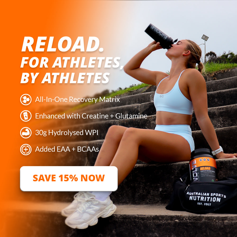 RELOAD, For Athletes, By Athletes | SAVE 15%