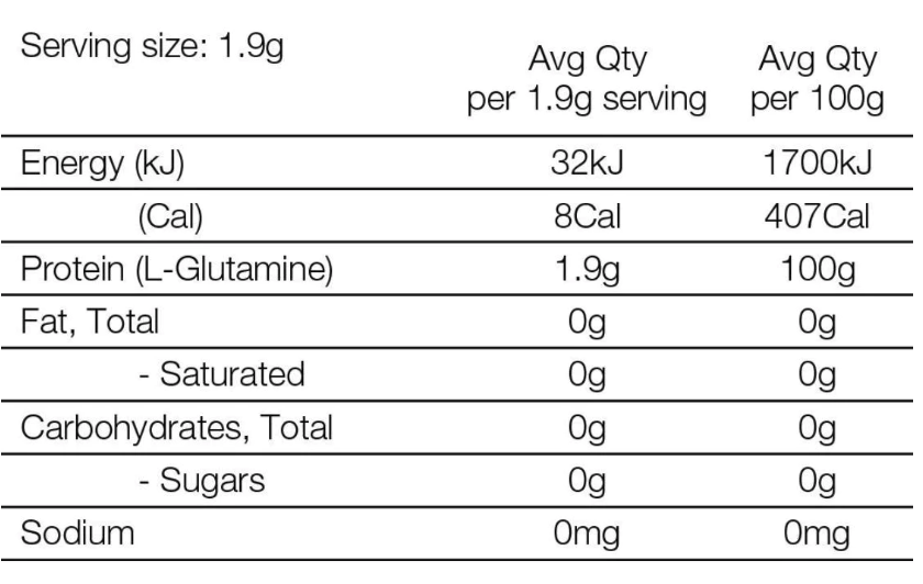 Evolve L-Glutamine